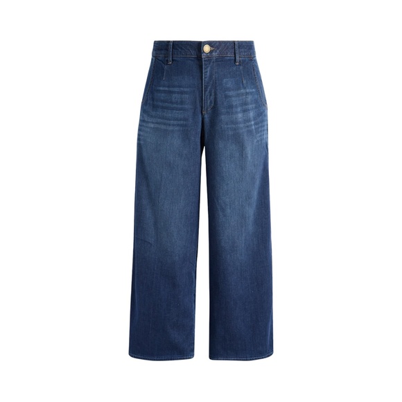 Wit & Wisdom Whitney "Ab"Solution Skyrise Wide Leg Ankle Jeans NWT Size 8 - Picture 8 of 12